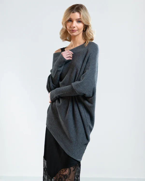 🎄Early Christmas Sale- 49% Off✨Asymmetric Draped Jumper