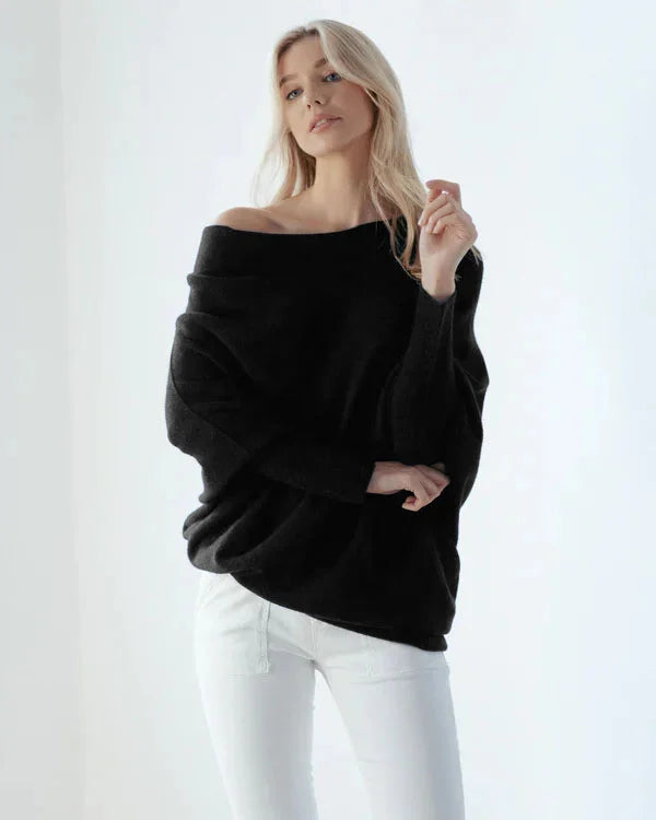 🎄Early Christmas Sale- 49% Off✨Asymmetric Draped Jumper