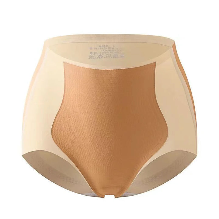 [Hot sale on TikTok]Color-block Traceless Hip-lifting Shaping Panties