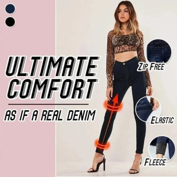 🔥LAST DAY 70% OFF🔥 Denim Leggings – Thermal Fleece Denim Jeggings