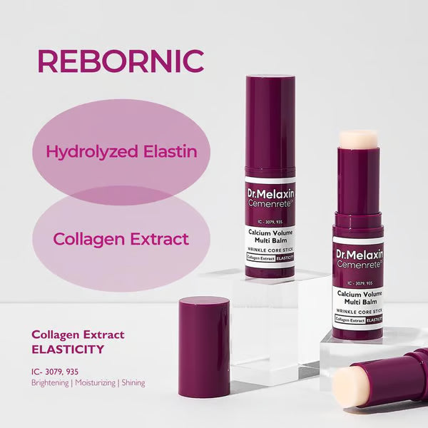 🏆 #1 Bestselling🏆--Cemenrete Calcium Multi Balm 💫 Anti-Aging & Firming Korean Skincare Stick🔥