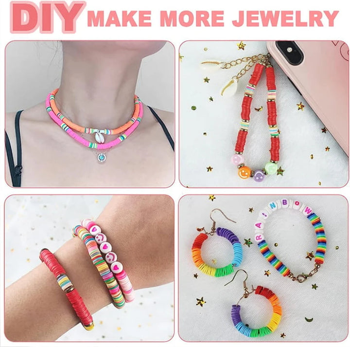 Early Christmas Sale- 49% OFF🎁 - Clay Beads Bracelet Making Kit