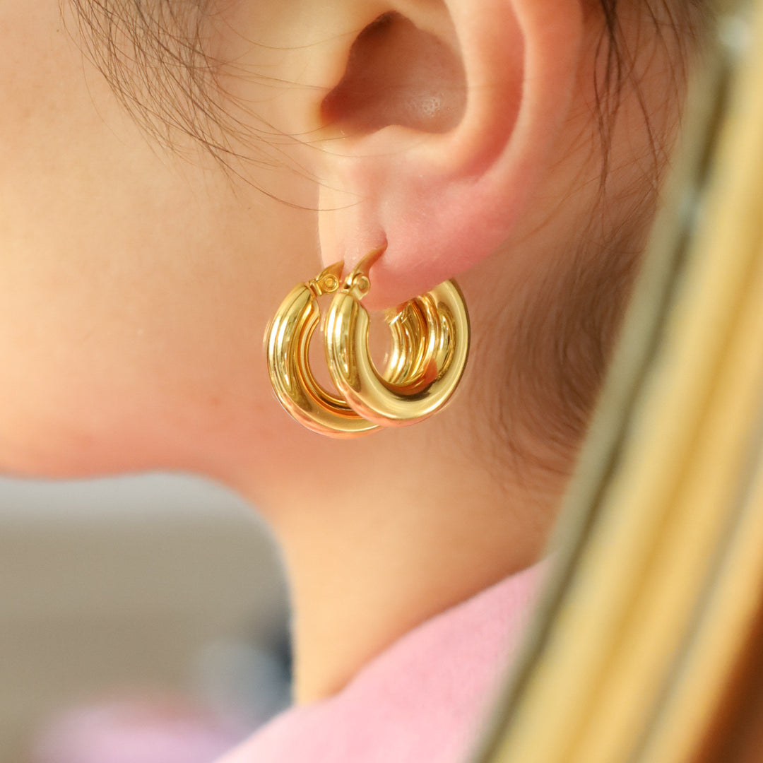 Chunky Hoop Earring