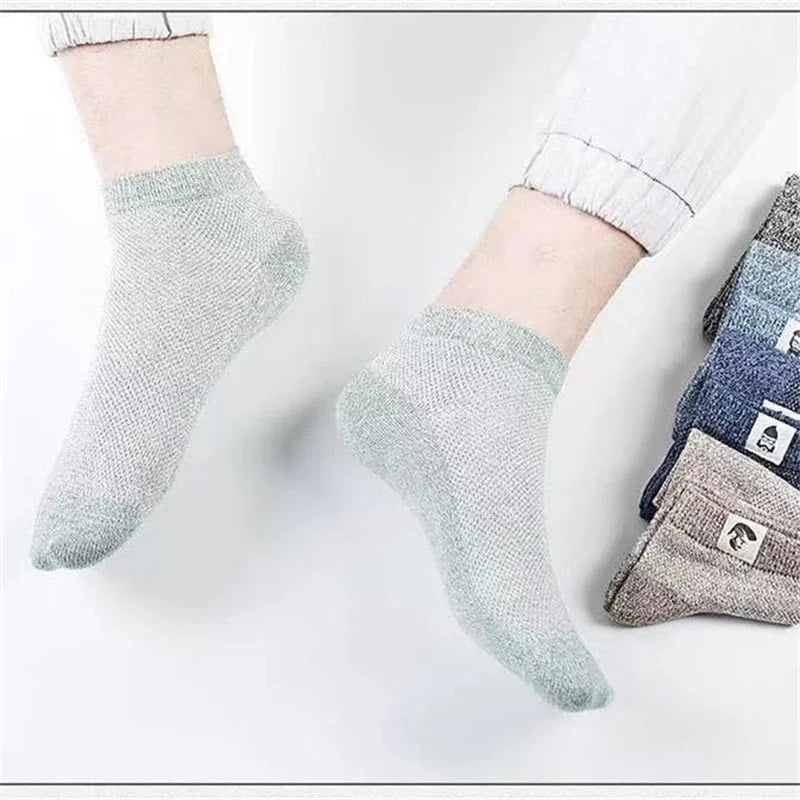 Mens Breathable Anti-bacterial Deodorant Socks