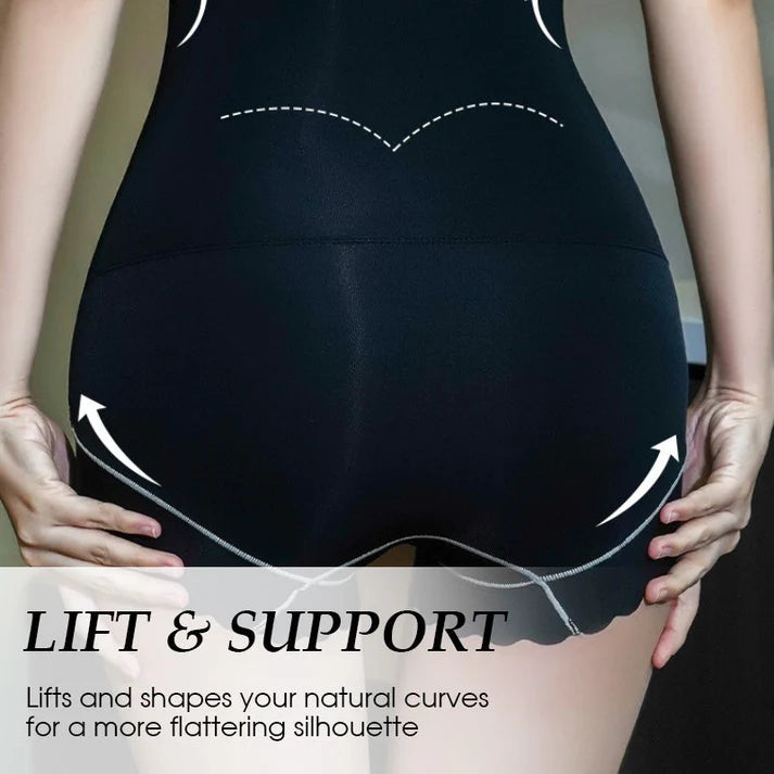 High-waisted tummy control shorts for women