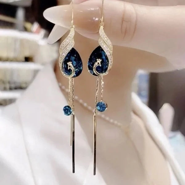 💥Blowout Sale- 49% Off ✨Peacock Tassel Earrings