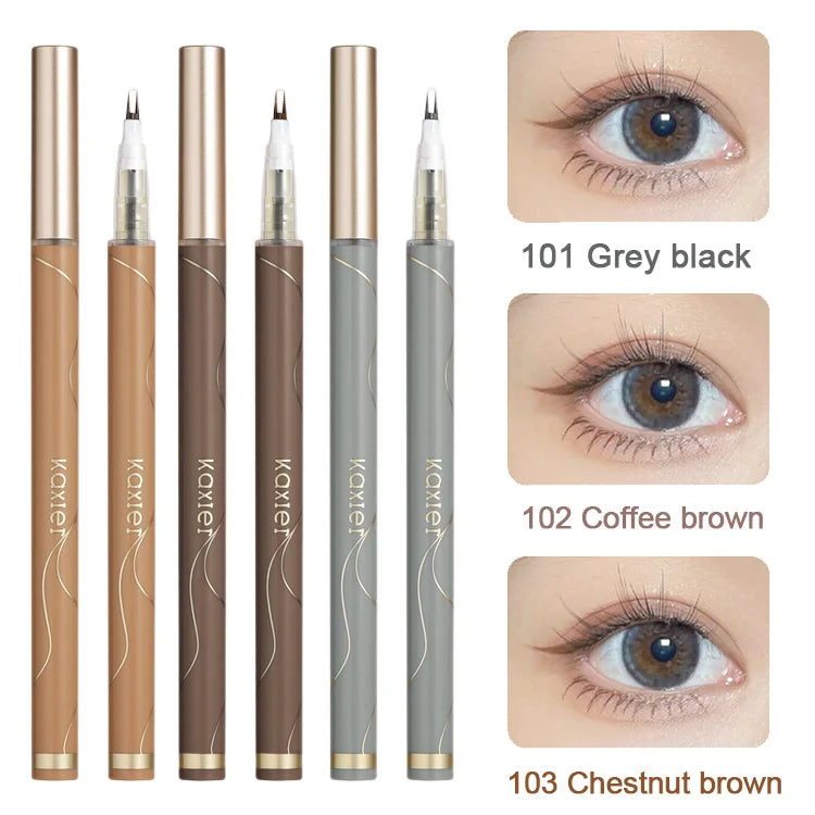 Double tip lower eyelash pencil