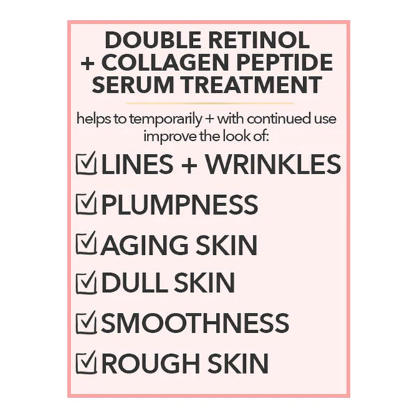 ✨Double Retinol & Collagen Peptide Treatment