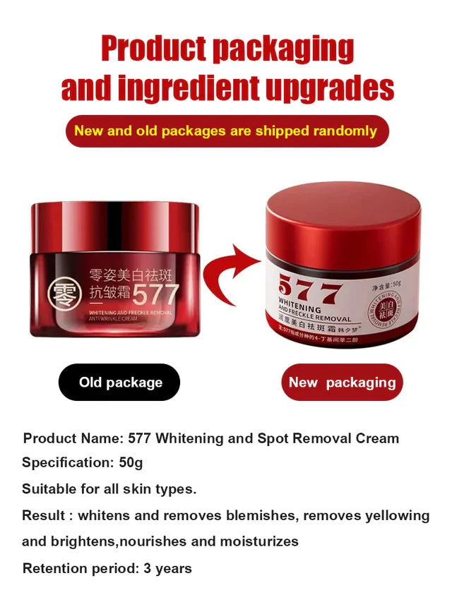 WHITENING AND SPOT-REMOVING CREAM