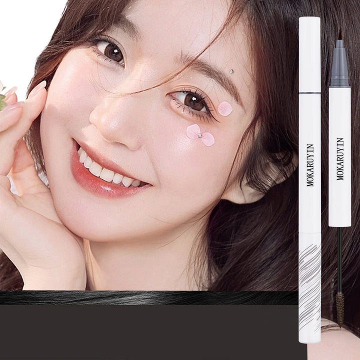 3D double-end liquid eyebrow pen