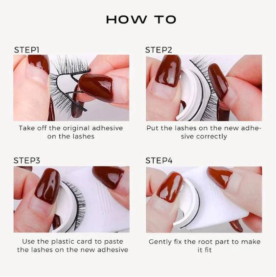 Reusable Self-Adhesive Eyelashes