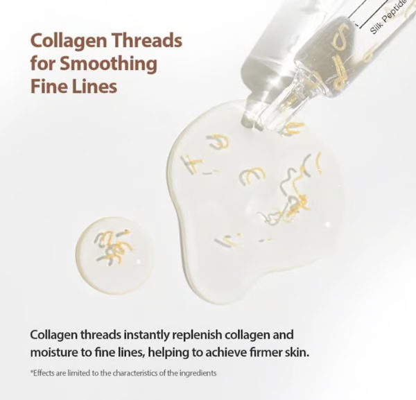 ✨Silk Lifting Peptide Ampoule: Korean Anti-Aging Serum for Wrinkle Care & Plumping