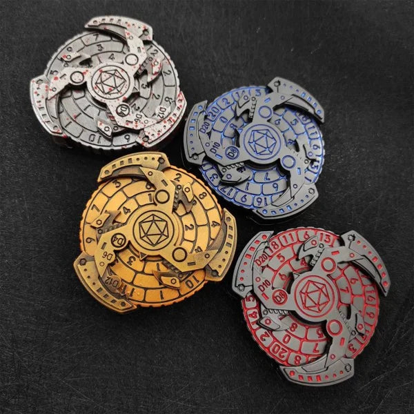 🔥LAST Sale 49% OFF--Dungeons and Dragons Metal Dice Spinner