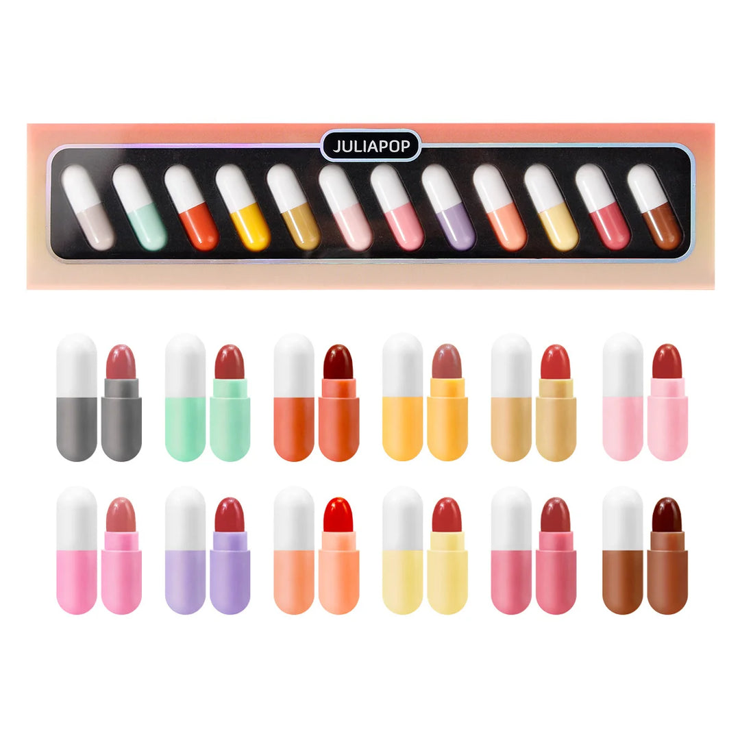 80%OFF-Mini capsule lipstick set