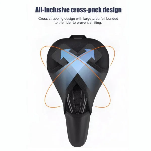 Padded Silicone Bike Seat Cushion（49% OFF）