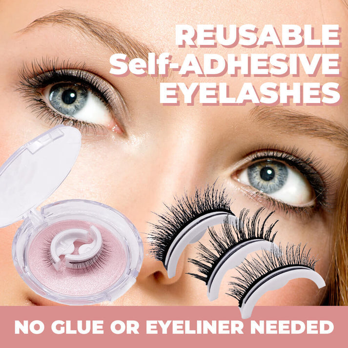 2024 New Reusable Self-Adhesive Eyelashes