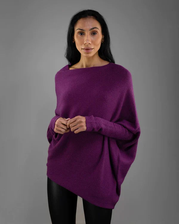 🎄Early Christmas Sale- 49% Off✨Asymmetric Draped Jumper