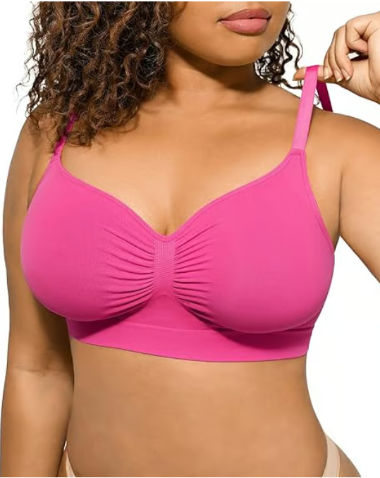 💖Women's Wireless Sculpt Bra Comfort Bralettes No Underwire Unlined Cami Bra