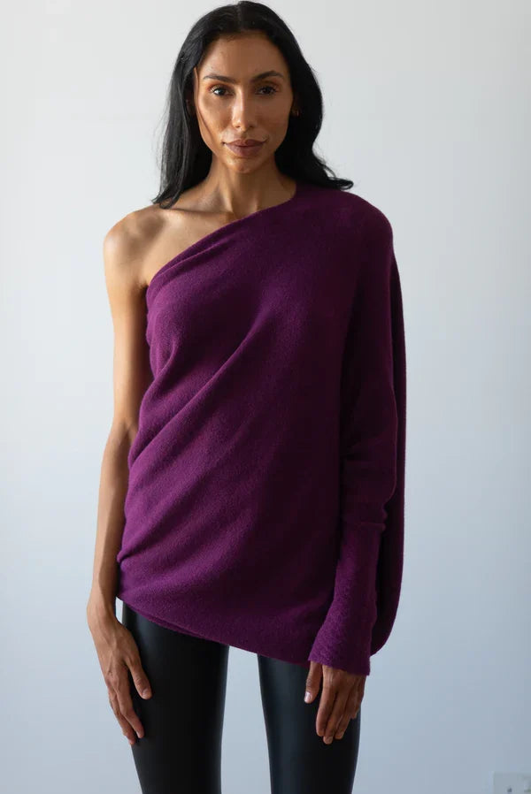 🎄Early Christmas Sale- 49% Off✨Asymmetric Draped Jumper