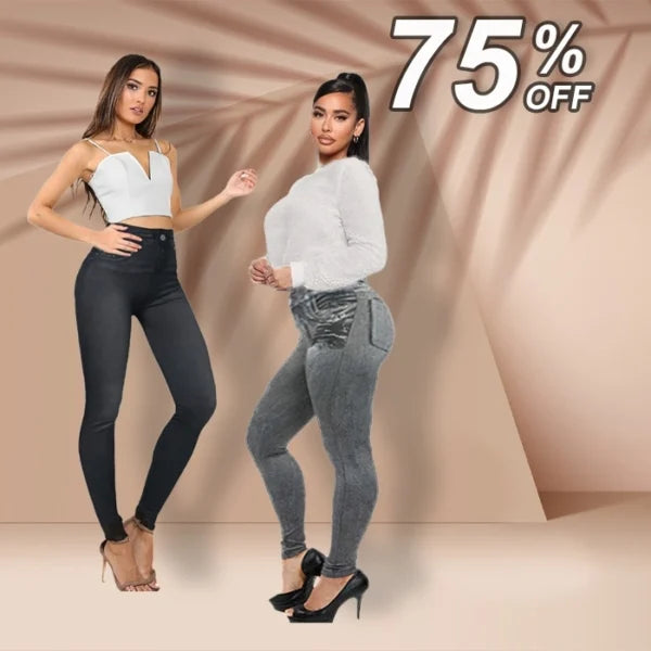 🔥LAST DAY 70% OFF🔥 Denim Leggings – Thermal Fleece Denim Jeggings