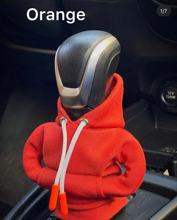 🚗Hoodie Car Gear Shift Cover