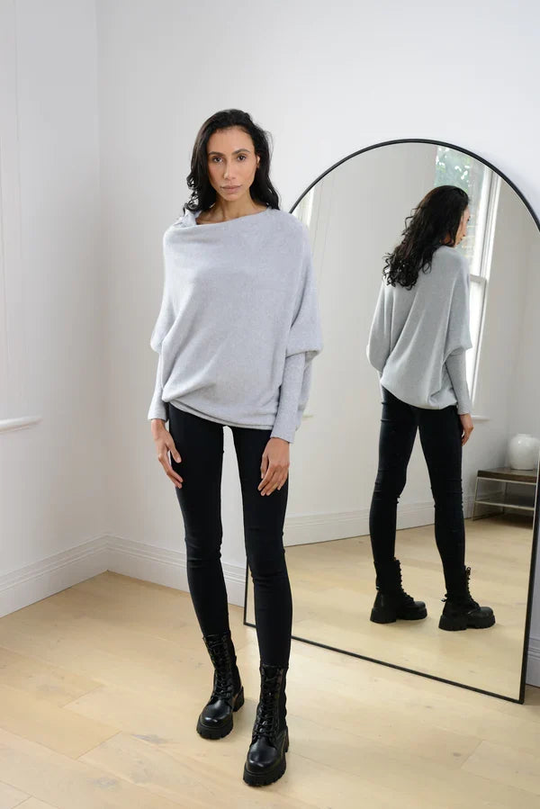 🎄Early Christmas Sale- 49% Off✨Asymmetric Draped Jumper