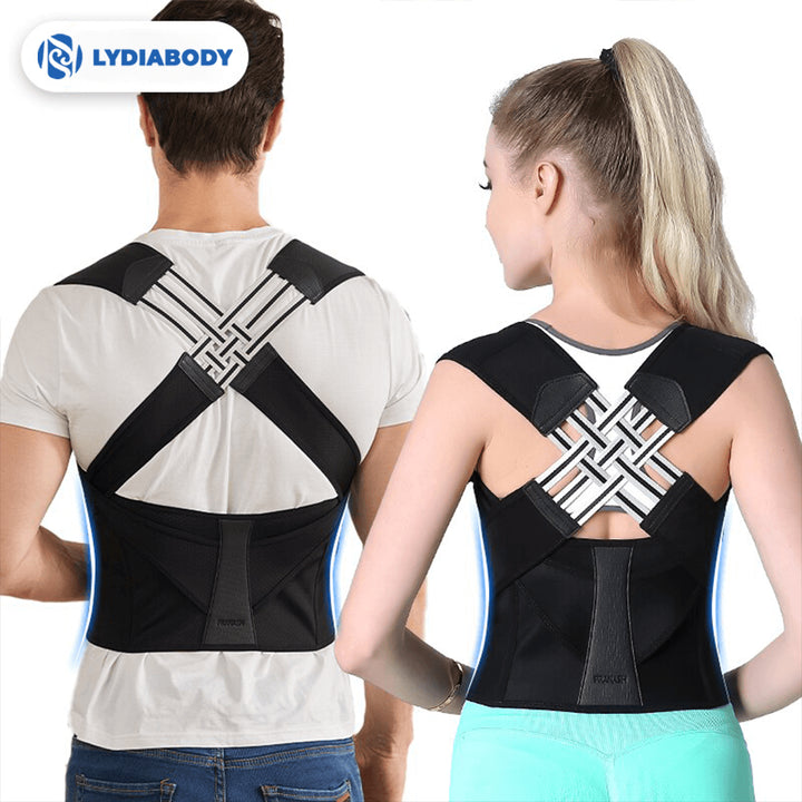 1pc Hot Sale Adjustable Back Posture Belt Office Home Gym Unisex
