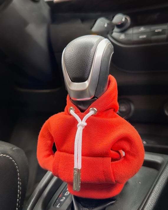 🚗Hoodie Car Gear Shift Cover