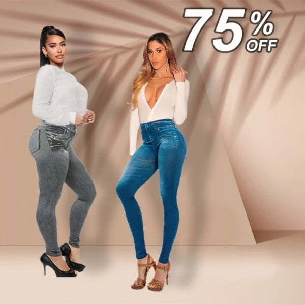 🔥LAST DAY 70% OFF🔥 Denim Leggings – Thermal Fleece Denim Jeggings