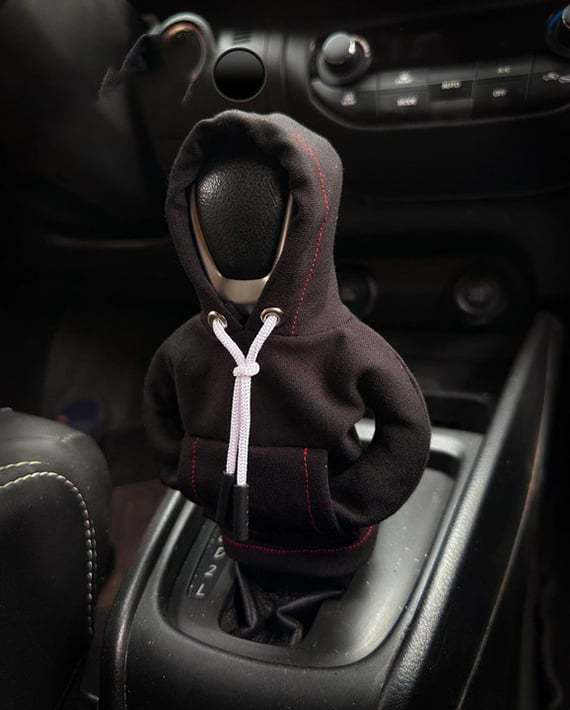 🚗Hoodie Car Gear Shift Cover