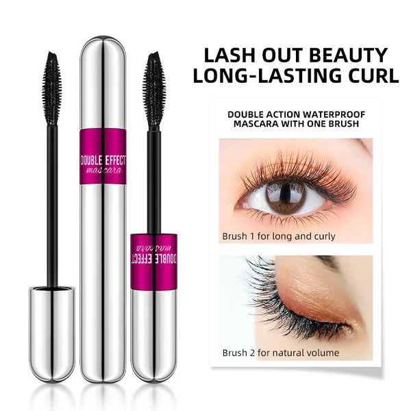 2 in 1 Curl Long Lasting Waterproof Mascara