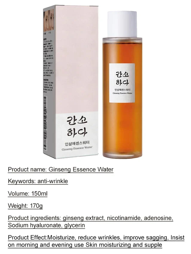 【Korea Import】 Anti-Wrinkle Ginseng Essence Water