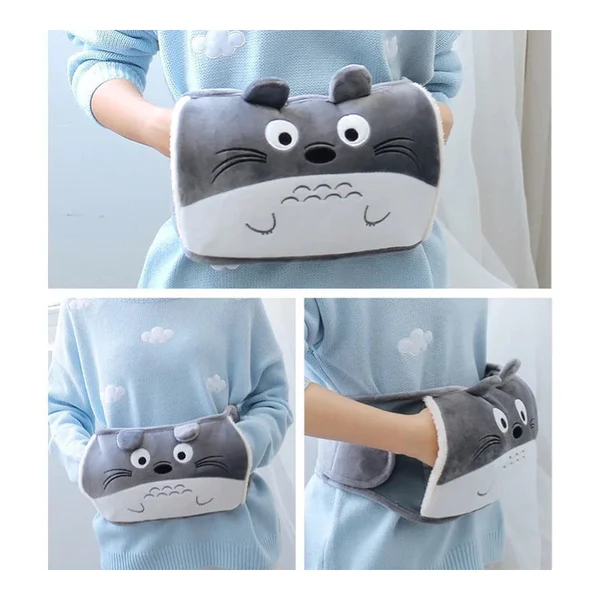 Plush Refillable Hot Water Bottle Belt