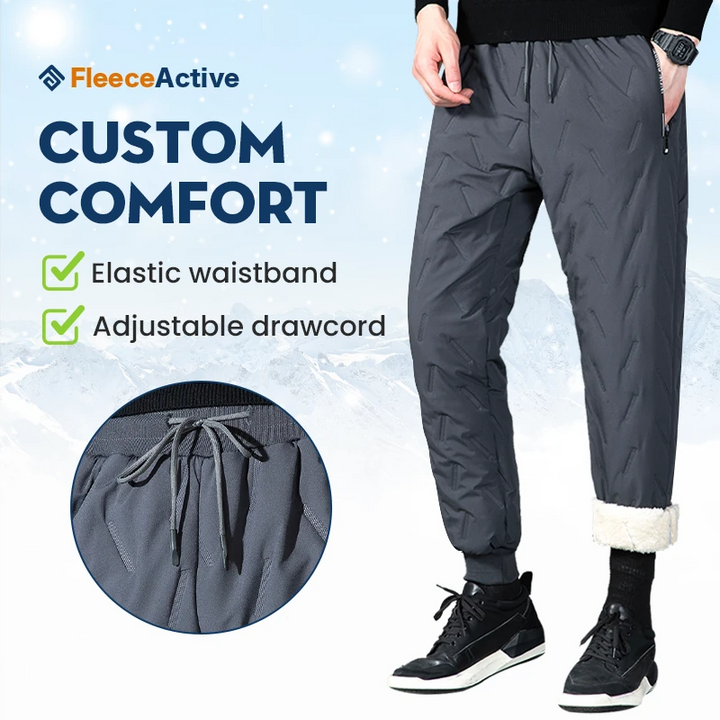 FleeceActive - PRE-SEASON SALE: 70% OFF - Unisex Fleece-Lined Waterproof Pants