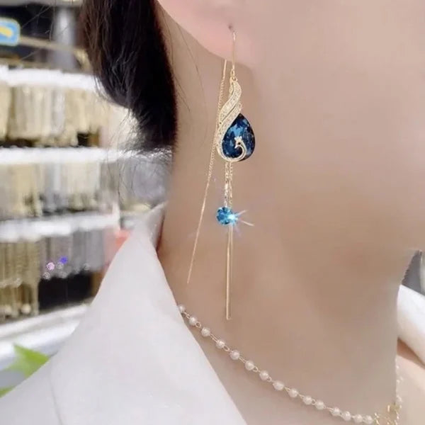 💥Blowout Sale- 49% Off ✨Peacock Tassel Earrings