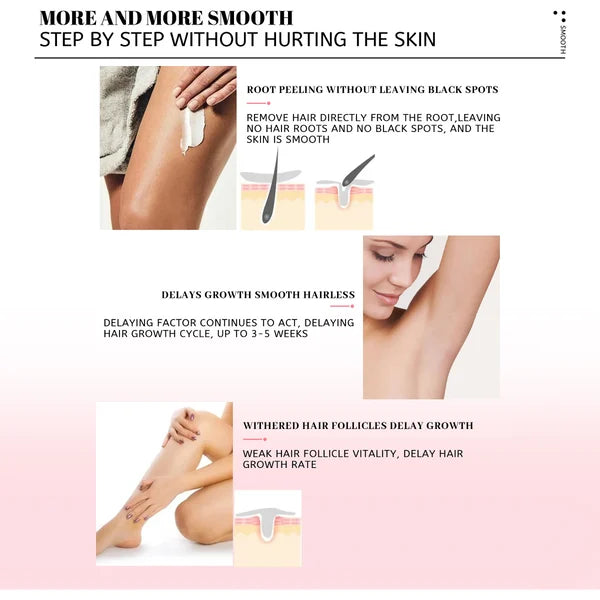 Smooth as Honey: Mousse Hair Removal Spray