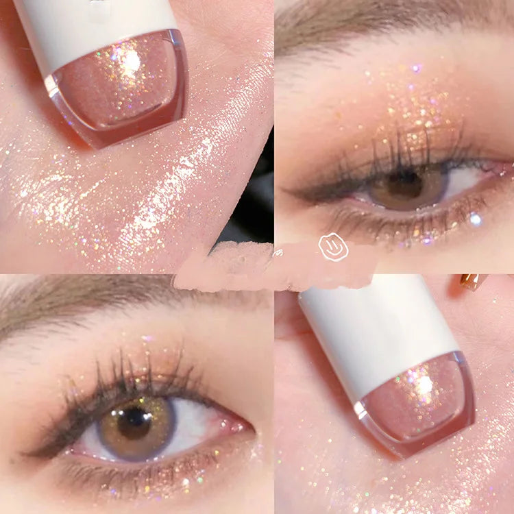 Liquid eye shadow