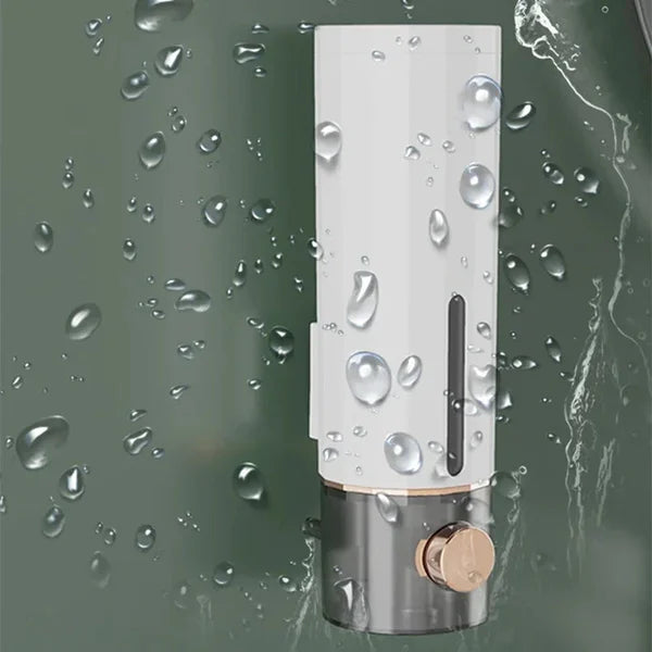 Wall mounted manual soap dispenser