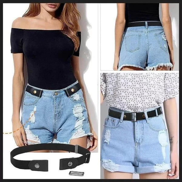 🔥HOT SALE🔥- Buckle-free Invisible Elastic Waist Belts