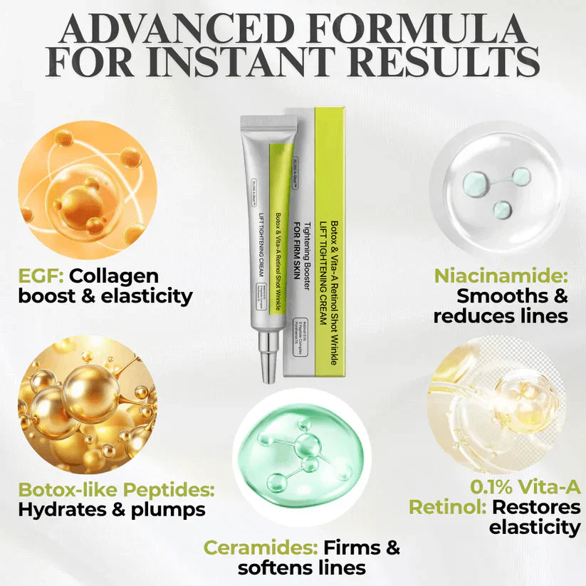 👏🌿Made and shipped from the USA 💫Tiworld® Botox & Vita-A Retinol Shot Wrinkle-Lift Tightening cream - Last Day Promotion 70% OFF