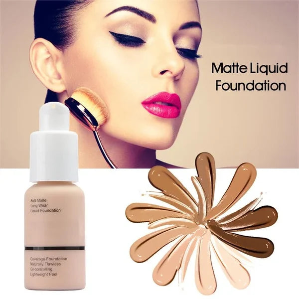 🌹49% Off - 🔥Soft Matte Liquid Foundation