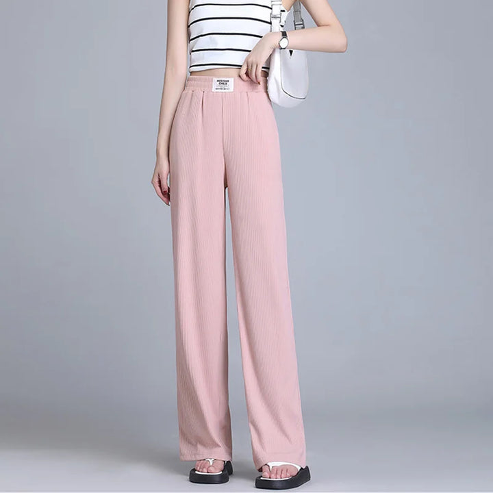 [Buy 1 Free 1 -2PCS] All-match ice silk ribbed knit pants