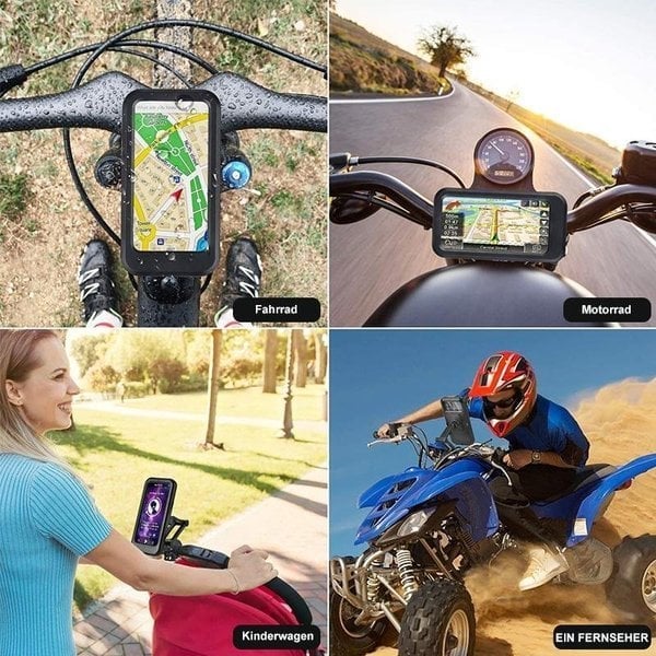 🔥Last Day Promotion 49%OFF🔥Waterproof Bicycle & Motorcycle Phone Holder