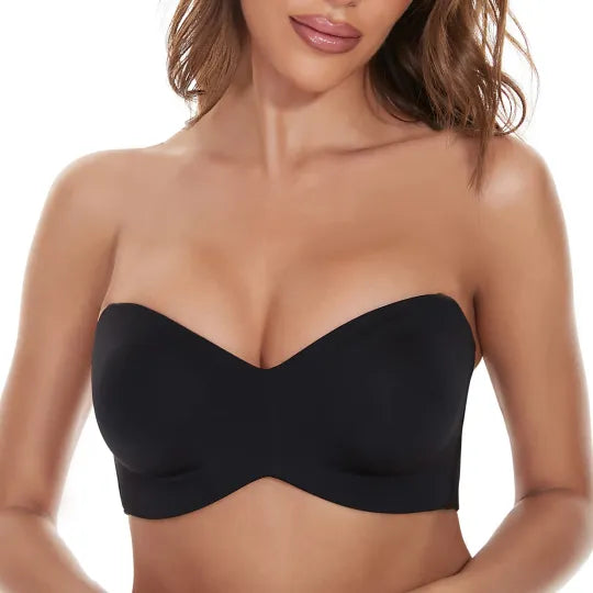 Stay Put Full Support Non-Slip Bandeau Bra