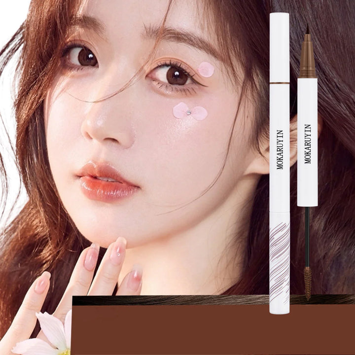 3D double-end liquid eyebrow pen