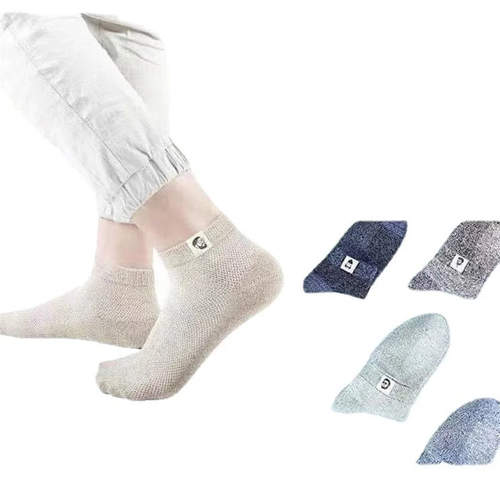 Mens Breathable Anti-bacterial Deodorant Socks