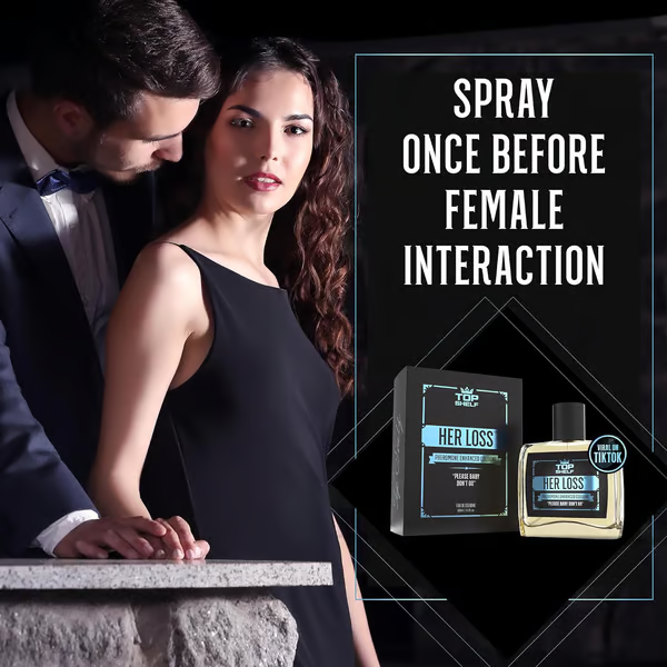 🔥Her Loss - Pheromone Cologne for Men