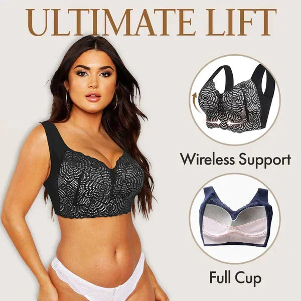 Ultimate Lift Stretch Full Shape Seamless Lace Bra