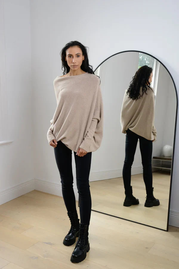 🎄Early Christmas Sale- 49% Off✨Asymmetric Draped Jumper