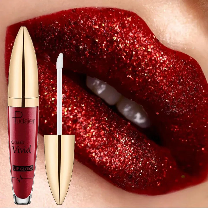 🔥New Year Sale 49% Off - Diamond Shiny Waterproof Lip Gloss🎁